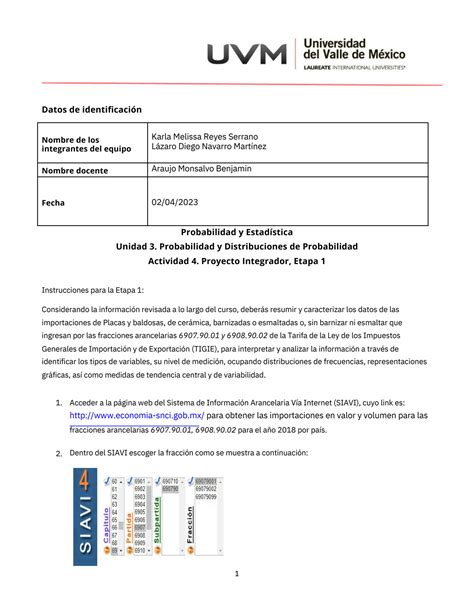 SOLUTION Probabilidad Y Estad Stica 0aunidad 3 Probabilidad Y