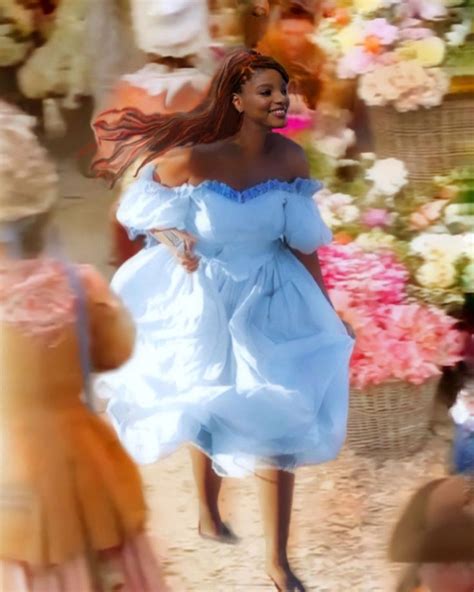 Halle Bailey Is Ariel On Instagram Visit Of The Kingdomim Very