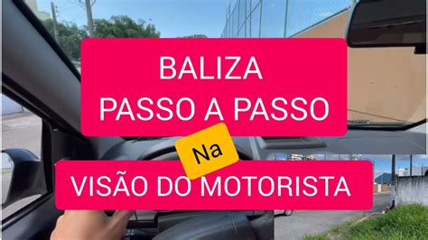 Baliza Passo A Passo Na Vis O Do Motorista Vaga Bem Apertada Um