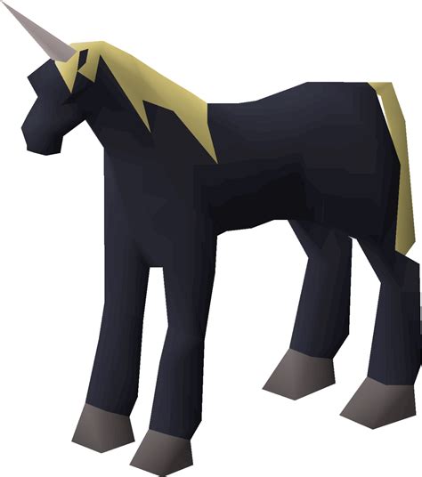 Fileblack Unicorn Historical V1png Osrs Wiki