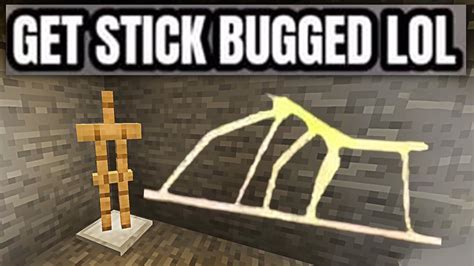 Get Stick Bugged Lol Minecraft Meme YouTube