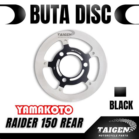 Yamakoto Raider Rear Buta Disc Shopee Philippines