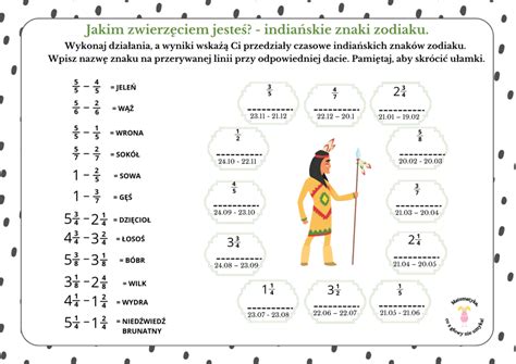 Ułamki zwykłe klasa 4 Matematyka co z głowy nie umyka