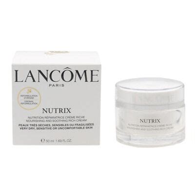 Lancome Nutrix Face Cream Nourishing And Soothing Rich Cream Ml