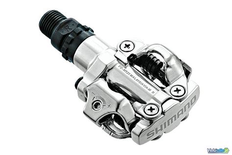 Pédales shimano SPD M520 argent Veloclic