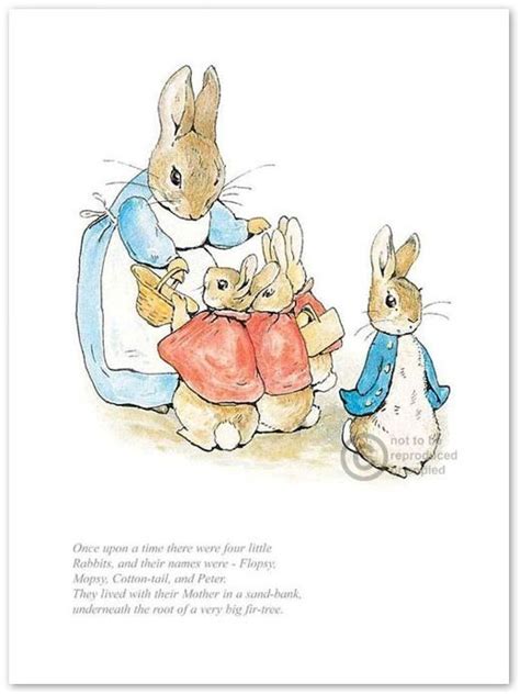 Flopsy Mopsy And Cotton Tail Had Bread Milk Beatrix Potter