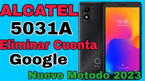 Nuevo Método 2023 ALCATEL 5031A Android 11 Quitar Cuenta Google FRP