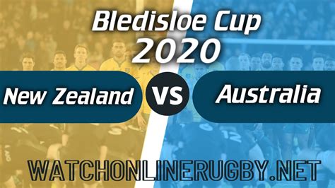 Bledisloe Cup New Zealand Vs Australia Live Stream