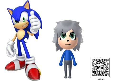 Nintendo Mii Sonic The Hedgehog By Supercaptainn On Deviantart