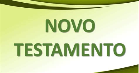 Novo Testamento Panorama B Blico