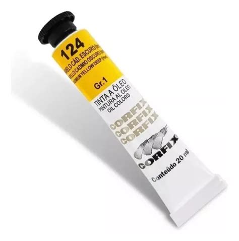 Pintura Al Leo Corfix Ml G Amarillo Cadmio Oscuro