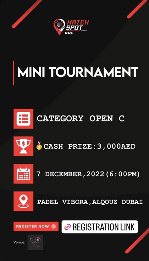 Open C Padel Vibora Mini Tournament | WeCourts Padel Tennis