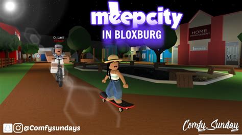 Mom And Daughter In Mini Meep City In Bloxburg Youtube