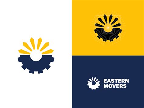 "Eastern Movers" logo design by Design Manila Studio on Dribbble