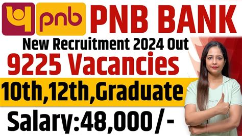 Punjab National Bank Recruitment 2024 PNB Bank Vacancy 2024 PNB