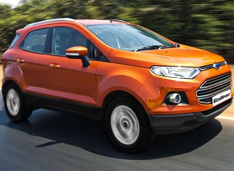 Ford Ahora Vende Una Nueva Versi N De La Ecosport Con Tracci N Wd