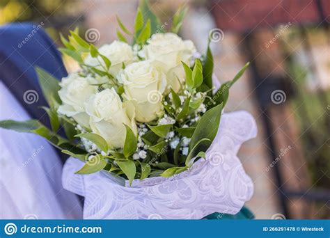 Wedding flower bouquet stock photo. Image of green, blossom - 266291478