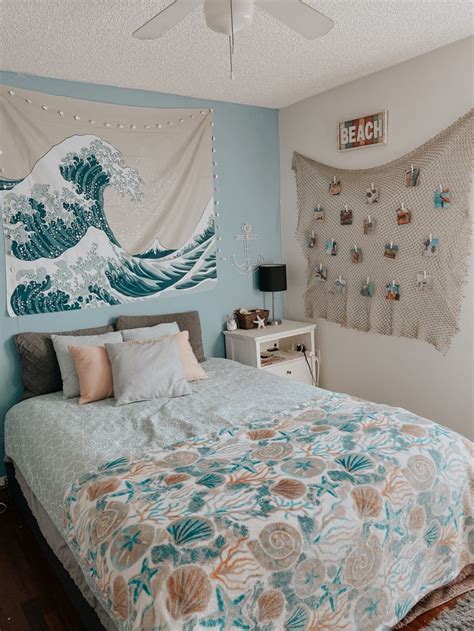 Beach Room Aesthetic Dorm Room Decor Ocean Room Decor Surf Room Decor