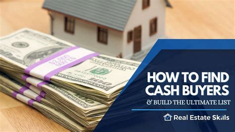 How To Find Cash Buyers For Real Estate And Build Your List