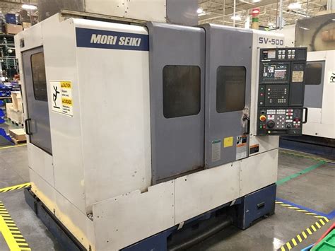 31 X 20 X 20 Mori Seiki Model SV 500 40 5 Axis Vertical Machining