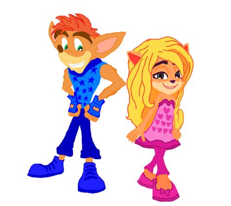 Crash Bandicoot Wumpa Star Sterne And Coco Bandicoot Sweet Valentine Crash Bandicoot Fan Art