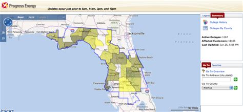 Duke Energy Power Outage Map Florida - Maps For You