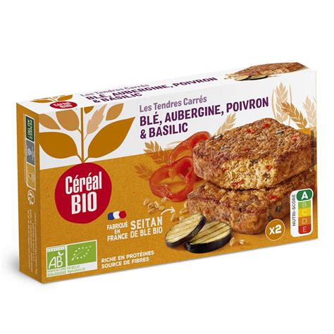 C R Al Bio Tendres Carr S Aubergine Poivron Basilic G Pas Cher