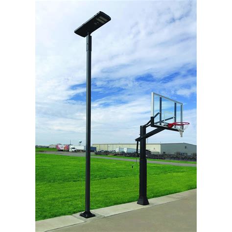 First Team Court Vision Solar Powered Basketball Court Light Led