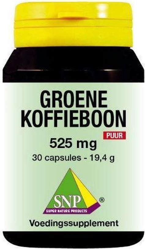 Snp Groene Koffiebonen Mg Puur Capsules Bol