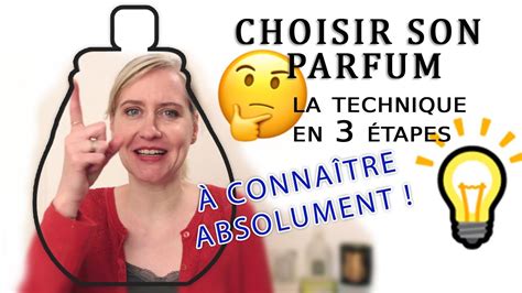 CHOISIR SON PARFUM LA technique en 3 étapes à connaître absolument