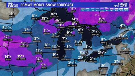 Tracking winter storm in West Michigan next week | Timeline | wzzm13.com