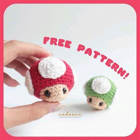 patron mushroom Ganchillo amigurumi Patrón de ganchillo gato Patrón