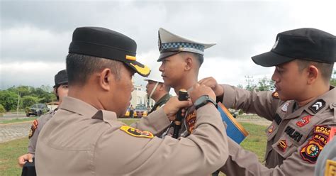 Pengamanan Idul Fitri 1445 H Polres Kepulauan Meranti Gelar Apel