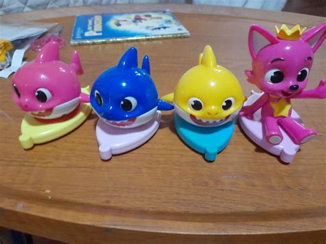 Pinkfong baby shark toys set on Carousell