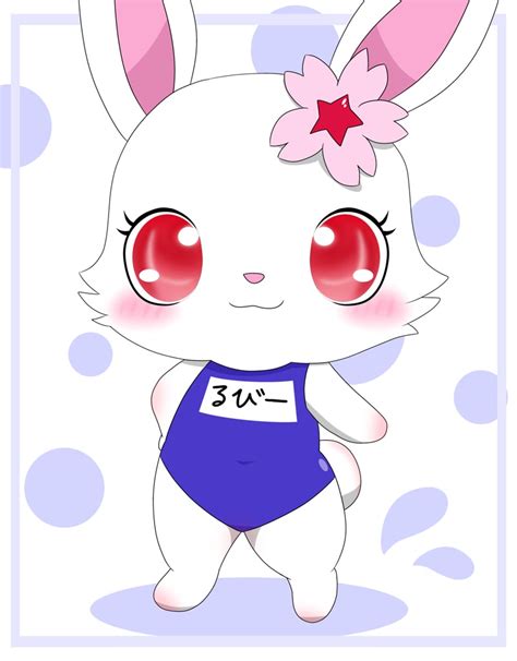 224734 Safe Artist Applebloom Love Ruby Jewelpet Hare Japanese