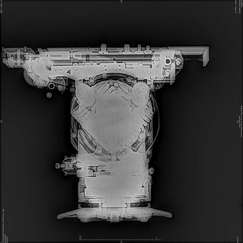 Download X Ray Digital Cinema Camera Head Royalty Free Stock