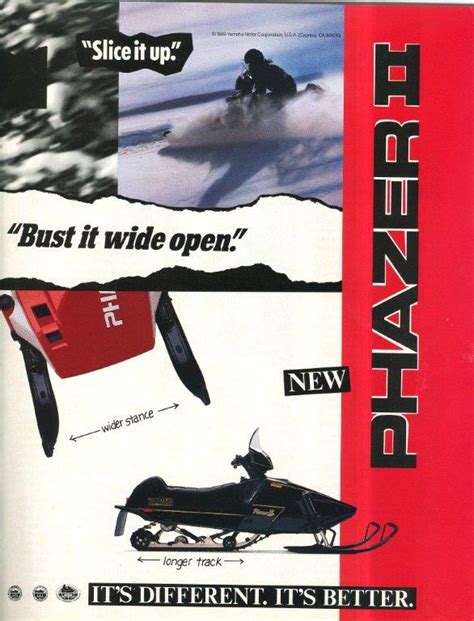 Classic Snowmobiles Of The Past Yamaha Phazer Ii