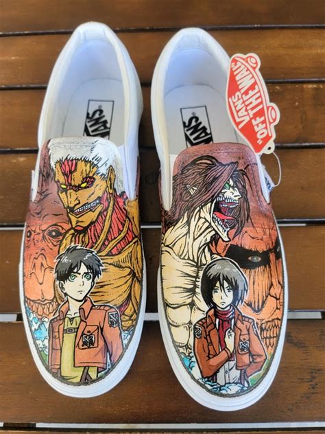 ANIME Custom VANS - Etsy