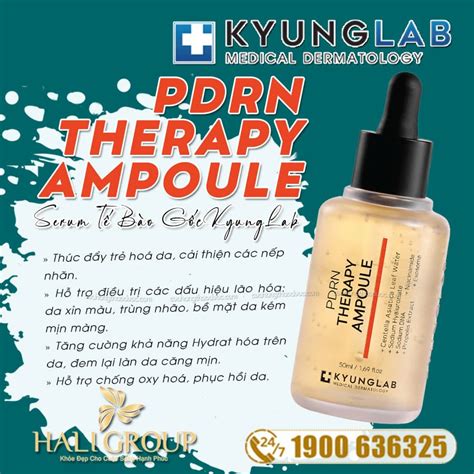 Serum Tế Bào Gốc PDRN KyungLab Therapy Ampoule Phiên Bản Nâng Cấp