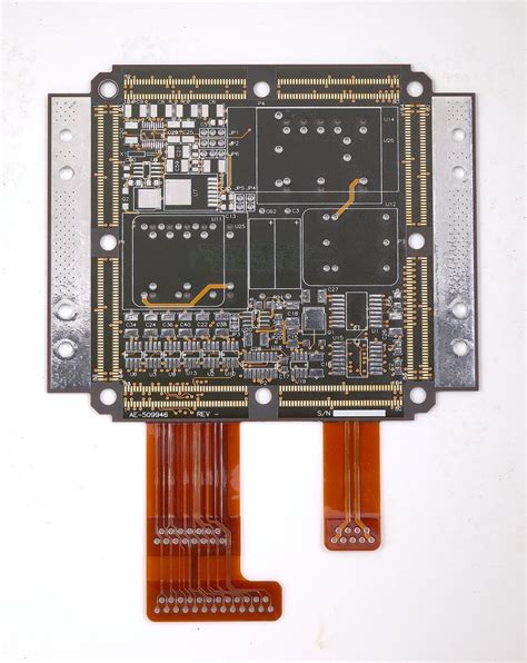 14 Layer Rigid Flex Pcb With 4 Layer Flex Pcb By Rilex Technology