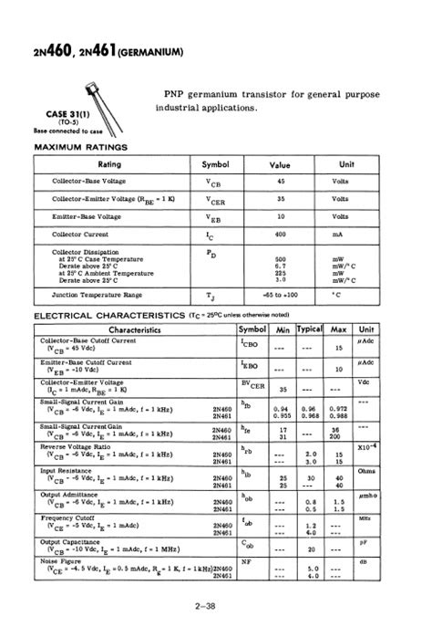 N Datasheet Pnp Transistor