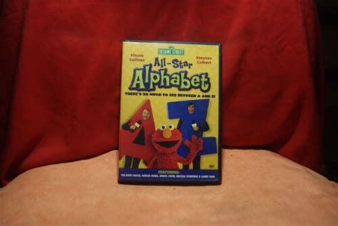 Sesame Street All Star Alphabet DVD 2005 All Star Cast Singin