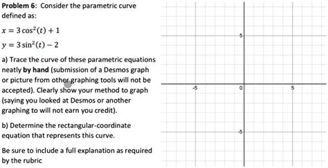 Solved Problem Consider The Parametric Curve Defined As X Cos T