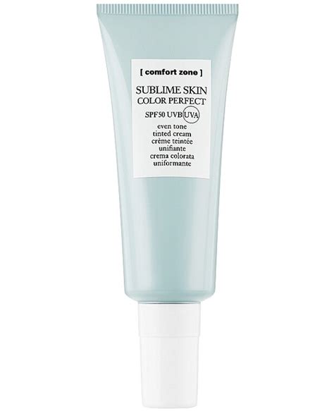 Comfort Zone Protective Face Cream Sublime Skin Color Perfect SPF50