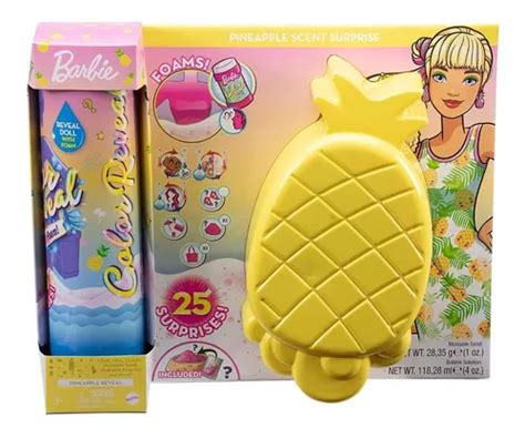 Barbie Color Reveal Diversi N Con Espuma Sorpresas Frutas Env O Gratis