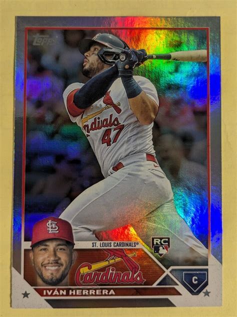 2023 Topps Series 1 IVAN HERRERA RAINBOW FOIL Parallel RC Cardinals EBay