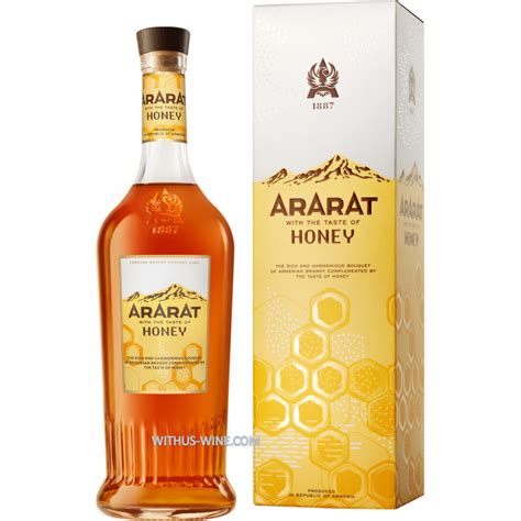 ARARAT Brandy Honey 500ml 30 Alc Distribution Officielle Belgium