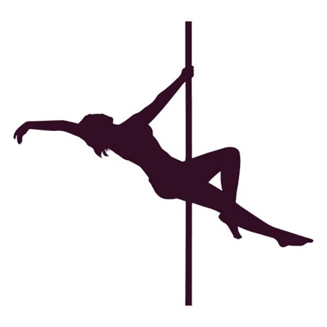 Pole Dance Silhouette Performing Arts Dancer Silhouette Png Download