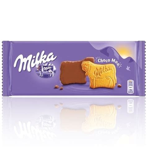 Milka Choco Moo Biscoito Revestido Chocolate 120g Shopee Brasil