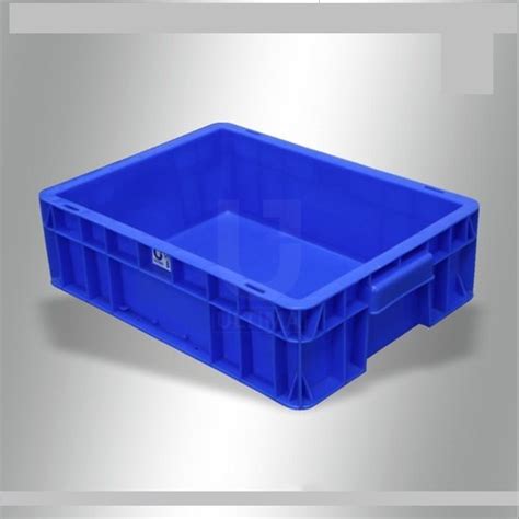 Rectangular Blue Plastic Crates For Storage At Rs 195 In Sikandrabad